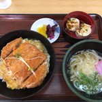 うちだ屋 - カツ丼＆小うどんセット