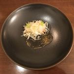 美味しい白いサラダ ウナギは名脇役