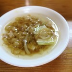 もみじ屋 - 別皿のあぶら