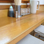 もみじ屋 - カウンター席の様子