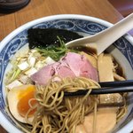 寿製麺 よしかわ 川越店 - 煮干しそば黒醤油