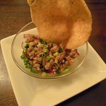 前菜。辛くて美味しい♪