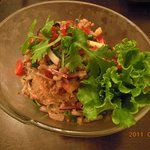 サイアムガーデン - 春雨のサラダ☆結構、からかった。