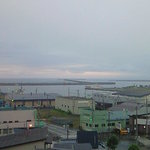 紋別プリンスホテル - 3 客室から紋別港・オホーツク海