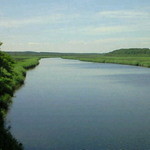 紋別プリンスホテル - 24 【料理無関係】　別海の川・R244 橋の上から上流