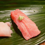 かっぱ寿司 - （撮影 20180827）中トロの握り。