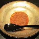 おおたに - 冷やし鉢：なめらか胡麻豆腐。　　　　　2018.08.24