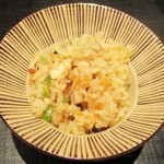 おおたに - 御飯物：鯛と新蓮根、万願寺唐辛子の炊き込み御飯。　　　　　2018.08.24