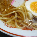 麺とスープ