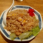 吾作 - えびレタスチャーハン 650円