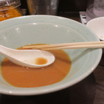 いずみ家 - らーめん並・ほうれん草　完食