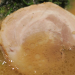 いずみ家 - らーめん並・ほうれん草　ズームアップ