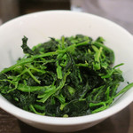 いずみ家 - らーめん並・ほうれん草　ズームアップ