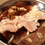 もつ焼き じんちゃん - ガツ刺し