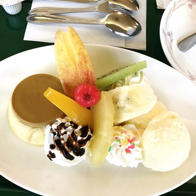 プリンアラモード Blue Seal南与野店☆アメリカンプリンアラモード | ひふみよ。の