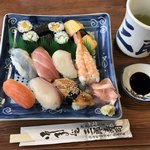 Saburouzushi - ランチ寿司＝１１００円