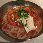 味のがんこ炎 - トマトキムチ冷麺