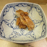 照寿司 - 喉黒焼物の下にシャリ