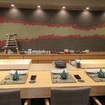 照寿司 - カウンター席