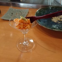 鮨松榮 - 海胆の混ぜご飯