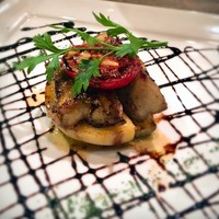 鉄板焼さくら - ・フランス産フォアグラと焼きリンゴのソテー