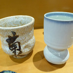 菊水鮓 - お酒と緑茶