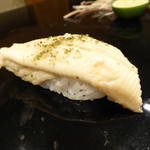 菊水鮓 - 穴子（塩サンショウ）