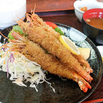 ちちや - 海老フライ定食