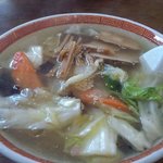 きらく食堂 - 料理写真:塩ラーメン 700円