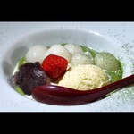 彩食健美SHU - あったか白玉と抹茶カスタード
