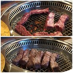 SATOブリアン - ◆ハラミ・・焼かれていまーす。