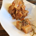 SATOブリアン - キムチ・・結構辛いですが、美味しい。