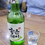 본전돼지국밥 - ソジュ（焼酎）4000₩