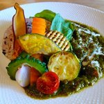 夢 - ほうれん草のカレー