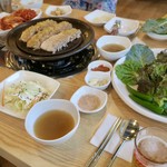 남자마늘보쌈 - 마늘보쌈（ニンニクボッサム）大43000₩