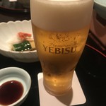 葉山館 - 生ビール