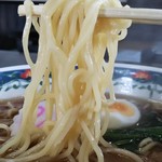 まんぷく亭 - ストレート中細麺