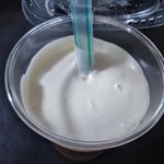 パティスリ・ル・スィエル - 飲むゼリー（コーヒー・上から）