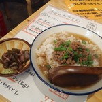 羊肉酒場 悟大 - 〆のラム茶漬け500円全景