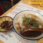 羊肉酒場 悟大 - 〆のラム茶漬け500円全景