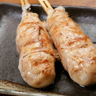 十八番名物「賞味期限59秒の生つくね」