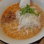 麺家 烈 - 赤担々麺、1辛