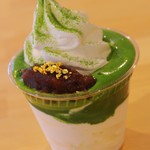 最高級天竜抹茶のアフォガート