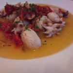 カプリッチョ - 旬、タコのガーリック炒め