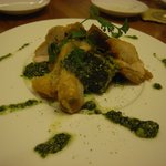 八尋 - 大山鶏のグリルと南瓜のジェノベーゼ