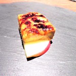 先付　紹興酒漬けフォアグラ　リンゴと