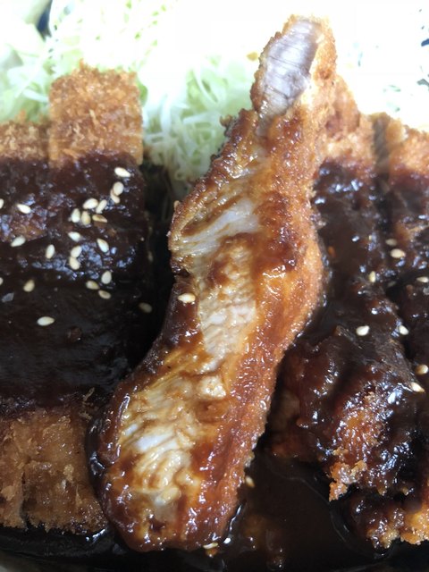 くれよん みそかつステーキ 新潟市その他 とんかつ 食べログ