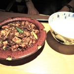中国菜エスサワダ - 四川麻婆豆腐　白ご飯