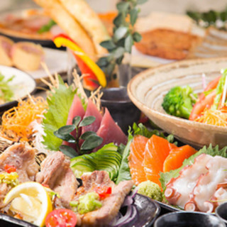 Banquet course with all-you-can-drink starting from 3,480 yen