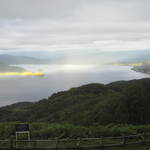 ザ・ウィンザーホテル洞爺リゾート＆スパ - 洞爺湖 中島 を照らす夕日